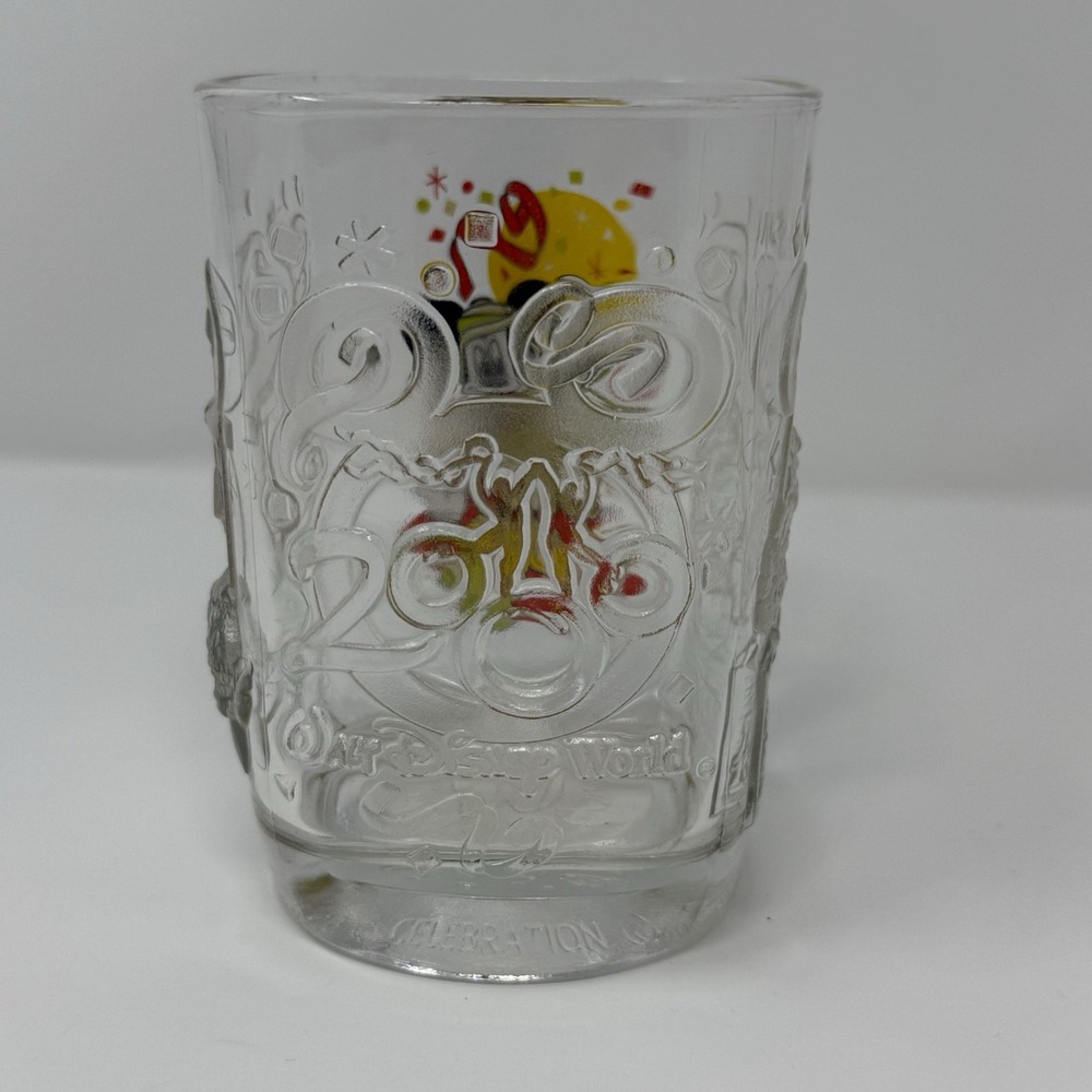 McDonalds Mickey Walt Disney World Animal Kingdom Vintage 2000 Drinking Glass - Picture 3 of 12
